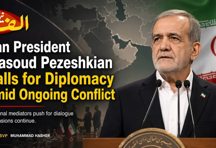 Iran President Masoud Pezeshkian Calls for Diplomacy Amid Ongoing Conflict