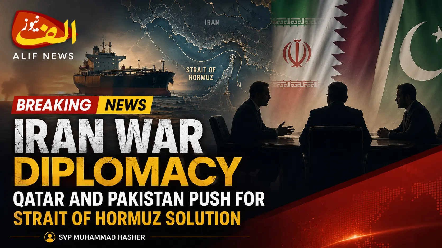 Iran War Diplomacy Qatar Pakistan Strait of Hormuz Solution