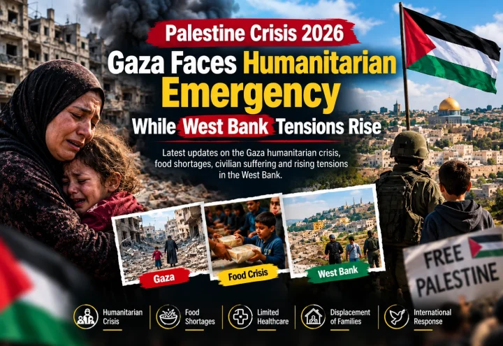 Palestine Crisis 2026 Gaza Faces Humanitarian Emergency While West Bank Tensions Rise