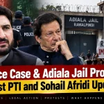 Police Case and Adiala Jail Protest PTI Latest Updates