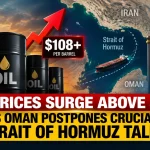 Iran War Update oil prices Strait of Hormuz Oman talks