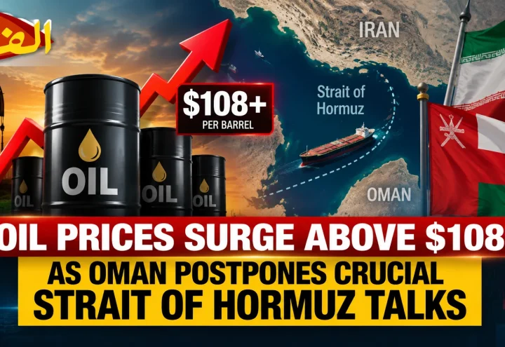 Iran War Update Oil Prices Surge Above $108 as Oman Postpones Crucial Strait of Hormuz Talks
