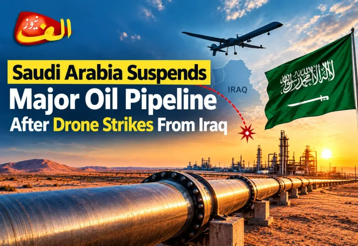Saudi Arabia Suspends Major Oil Pipeline After Drone Strikes From Iraq