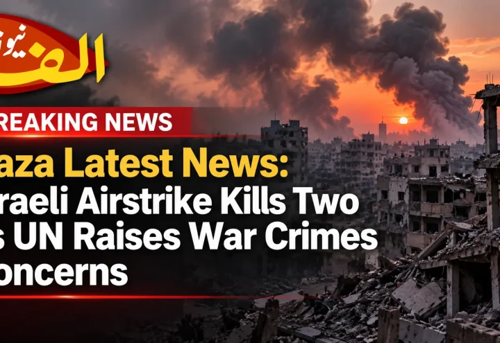 Gaza Latest News Israeli Airstrike Kills Two as UN Raises War Crimes Concerns